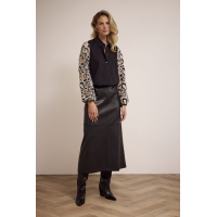 Tramontana Blouse Embroidered Black